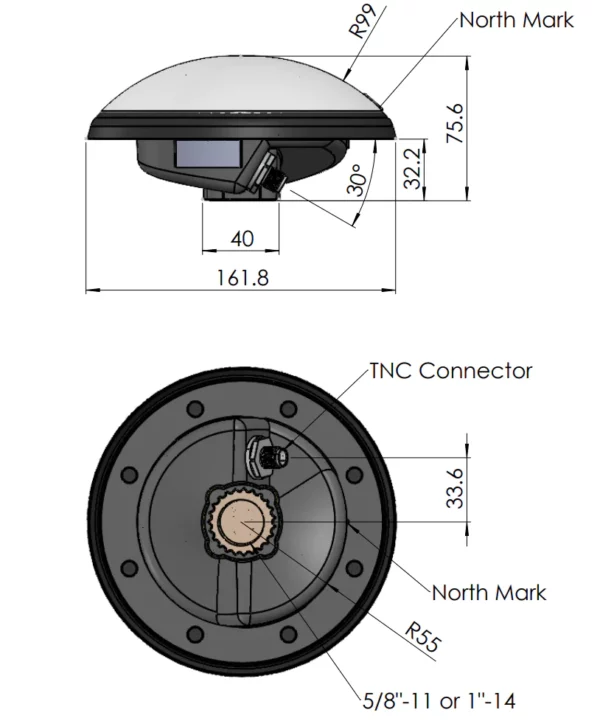 Calian VSP6037L-MAR Multi-Constellation Full-Band Antenna - Image 2